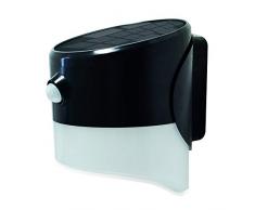 Luceco LEXSL20B40-01 - Aplique pared solar guardian pir ip44 negro 2W 200lm 4000k