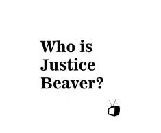 Quote Who is Justice Beaver Dwight Office Comedy TV Premium Wall Art Canvas Print 18X24 Inch Citar Comedia pared