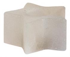Himalaya Salt Dreams 4041678006785 salero Cristal portavelas Estrella, Blanco lÃ­nea
