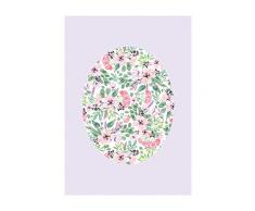 Komar Wandbild Von Shelly Patterns Lavender | Poster, Bild, Wohnzimmer, Schlafzimmer, Dekoration, Kunstdruck | ohne Rahmen | P037D-30x40 fotomural, carbÃ³n