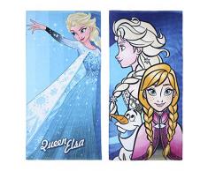 CerdÃ¡ Toalla AlgodÃ³n Frozen, Azul, 70x140cm
