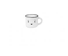 Grafik-Werkstatt Taza de cafÃ© espresso vintage | Mini taza de cerÃ¡mica para regalar | cara hombre