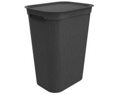 Sundis Brisen Cesto Pongotodo para la Colada, Negro, 50 L