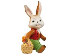 Goebel Ostern Figura de Conejo de Pascua, Porcelana, Multicolor, 13x12.50x24.50 cm