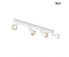 SLV Avo CW Quad, Interior de pared y techo (, qpar51, color blanco, maX. 50 W lámpara, metal, 0 W
