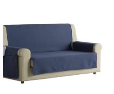 Zebra Textil Baden Protector de Sofa, Tela, Azul, Chaise Longue 235 cm. Derecha