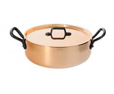 Prima Matera 6461.20Â niederer Olla, Cobre, Naranja, 29,5Â x 20Â x 8Â cm