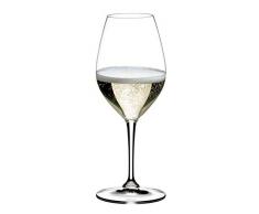 Riedel 6416/58 - Juego de 2 copas de champán (cristal, transparente)