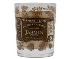 ELEMENT-TERRE Vela perfumada 200Â Gramos, 50Â Horas, Aroma de jazmÃ­n