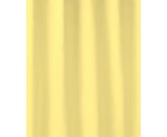 Kleine Wolke 5210553305 Uno - Cortina de ducha (180 x 200 cm), color amarillo