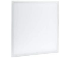 eLITe Smart - Panel LED para techo y pared (3850 lm, 45 W, 6000 K, luz blanca natural, 62 x 62 cm, ASW: 120°, incluye transformador, metal)