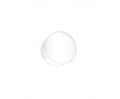 Sollux Lighting - Lámpara de pared, plástico, color blanco, 26 x 26 x 15