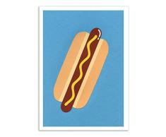 Wall Editions Art Poster 50x70 cm Cartel Papel Acolchado Mate 200g