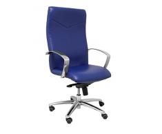 Piqueras Y Crespo (PIQU7) Sillón Caudete similpiel Azul Sillas de Oficina, Talla unica