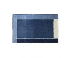 Sealskin Alfombra de BaÃ±o Antideslizante Absorbente Roma, 55 x 85 x 1.5 cm, AcrÃ­lico, Azul