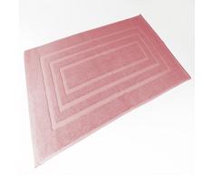 Douceur dIntérieur - 1800515, Tapete De Bano, 50 X 85 Cm, Vitamine, Felpa 1000G Liso, Rosa