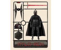 Komar Wandbild Von Star Wars Toy Kylo | Kinderzimmer, Jugendzimmer, Dekoration, Kunstdruck | ohne Rahmen | WB181-40x50 fotomural, carbÃ³n