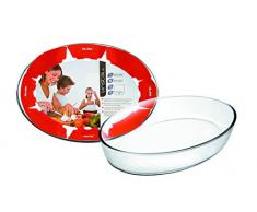 IBILI 480123 - Fuente Horno Oval Kristall 23X16X5 Cm