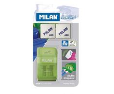 Milan Compact Gomas de Borrar, Blanco, Pequeño