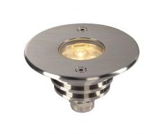 Slv dasar - Luminaria empotrar led lv pro 6w 3k 25v inoxidable