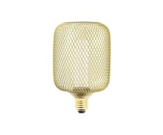 Xanlite - RFDHE150CCAL - Bombilla decorativa - Cilindro - Casquillo E27 - Holograma - Blanco cÃ¡lido - Temperatura de color 1800K - 4W - Dorado - Bajo consumo