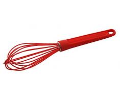 Dr. Oetker Batidor Varillas 25Cm, Silicona, rojo
