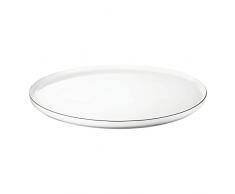 ASA 2033113 ocoligne Plato, Porcelana, Blanco, 27 x 27 x 2 cm