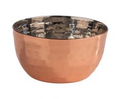 APS 40737 MUMBAI - Cuenco para servir (acero inoxidable, aspecto de cobre, diÃ¡metro de 8,5 cm, 0,15 L)