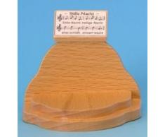 Original Erzgebirge Volkskunst - Atril de partitura, diseo con villancico Noche de Paz