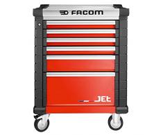 Facom Servante Atelier Jet VacÃ­o 6 cajones â 3 mÃ³dulos por cajÃ³n â Carro con Ruedas de Taller â Carga Total admisible 140 kg â Volumen de Almacenamiento 155L Jet.6M3A