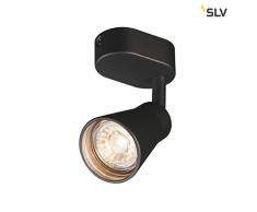 SLV Avo CW solo, Interior de pared y techo (, qpar51, Negro, maX. 50 W lámpara, metal, 0 W