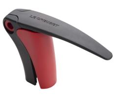 LE CREUSET LM150 Set de Regalo con sacacorchos de Palanca ExtracciÃ³n del tapÃ³n en Botella de Vino, Poliamida, Rojo