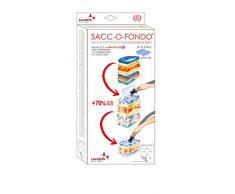 Sacc-O-Fondo 527 Bolsa de vacio, Azul, Ropa, 2 Unidades