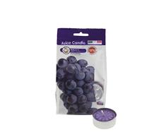 Cereria de Giorgio Concentrado de Vela Tealight perfumadas Alla Frutas, Cera, Morado, 3.8Â X 3.8Â X 1.6Â cm, 12Â Unidades