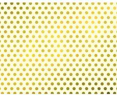 We R Memory Keepers Cartulina Lunares Foil Oro sobre Fondo Blanco Roto 55x71 cm