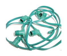 Autour de Minuit 5EEX414 B22 de la Guirnalda Verde de Goma 10 m