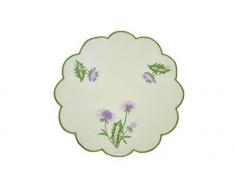 Bellanda 76133s de 30Â Redondo Manteles Individuales, poliÃ©ster, champÃ¡n, 30Â x 30Â x 0.5Â cm