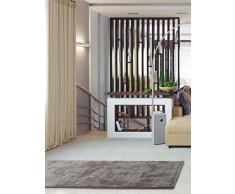 Benuta Alfombra de Pasillo Mink marrón 80 x 300 cm | Moderna Alfombra para salón y Dormitorio