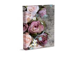 Mareli - Álbum de Fotos de 23 x 30 cm, 60 páginas con Papel de Seda, Color Blanco