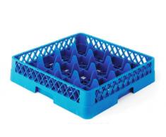 Lacor - 69214 - Cesta Base 16 Compartimentos 50x50x10 -Azul