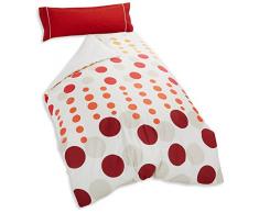 Artemur 64725 C/30 Selene Color Rojo Duo Nórdico para Cama de 90, 90 cm