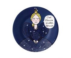 Soledad Plato de postre principal es la hora de ir a dormir Ã 20 cm