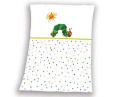 Herding - Manta Suave de melocotÃ³n, 100% poliÃ©ster, Color Blanco, Talla Ãºnica