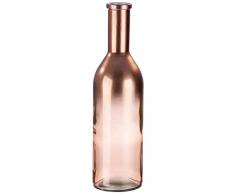 GILDE Florero Grande XL de Cristal Reciclado â DecoraciÃ³n SalÃ³n â FabricaciÃ³n Europea â Color: Cobre con Degradado â Altura 50 cm