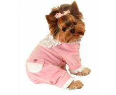 Hip Doggie HD de 10psty Sweety Jumper Perros Delantal, S, Color Rosa