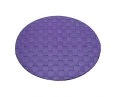 Saleen Mantel Individual Redondo 2038674 Morado 36 cm