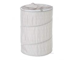 Cesto de Ropa Beige de poliÃ©ster Moderno para Cuarto de baÃ±o Arabia - LOLAhome