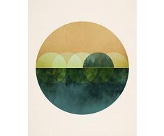 Komar Wandbild Von Mirrors | Poster, Bild, Wohnzimmer, Schlafzimmer, Dekoration, Kunstdruck | ohne Rahmen | P064-40x50 fotomural, carbÃ³n