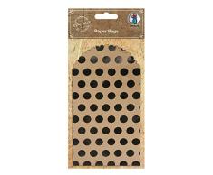 Ursus 40760001 - Bolsas de papel para regalo, 6 unidades de 8,8 x 13,4 cm, multicolor, tamaÃ±o Ãºnico