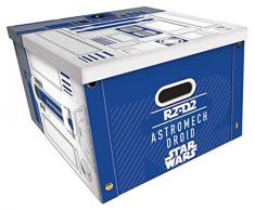 Star Wars SR72598 - Caja de almacenaje R2-D2, Multicolor, 24 x 37 x 37 cm